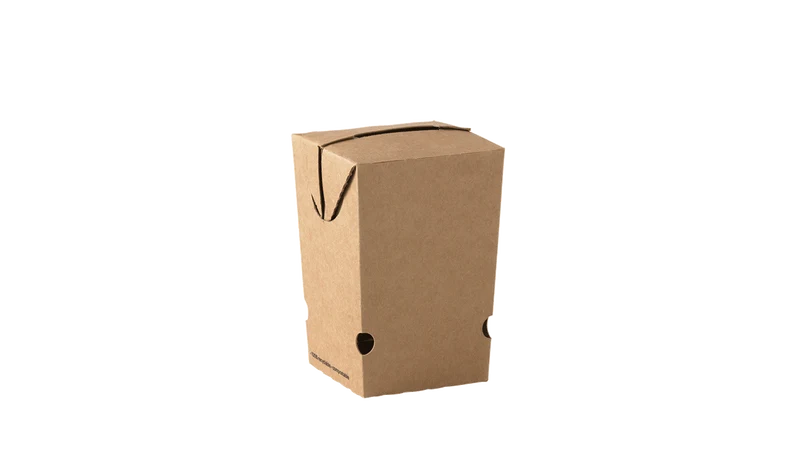 Paper / Kraft Clamshell - 71 x 71 x 105 cm