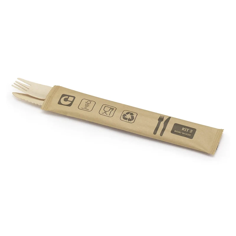 Fibre Cutlery Set - 21 cm