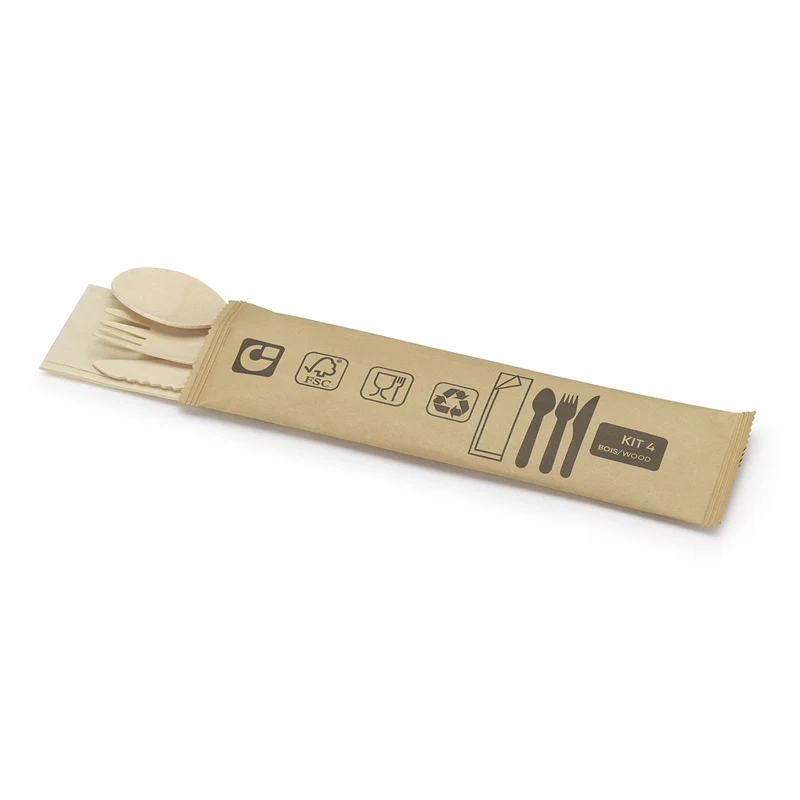Fibre Cutlery Set - 21 cm