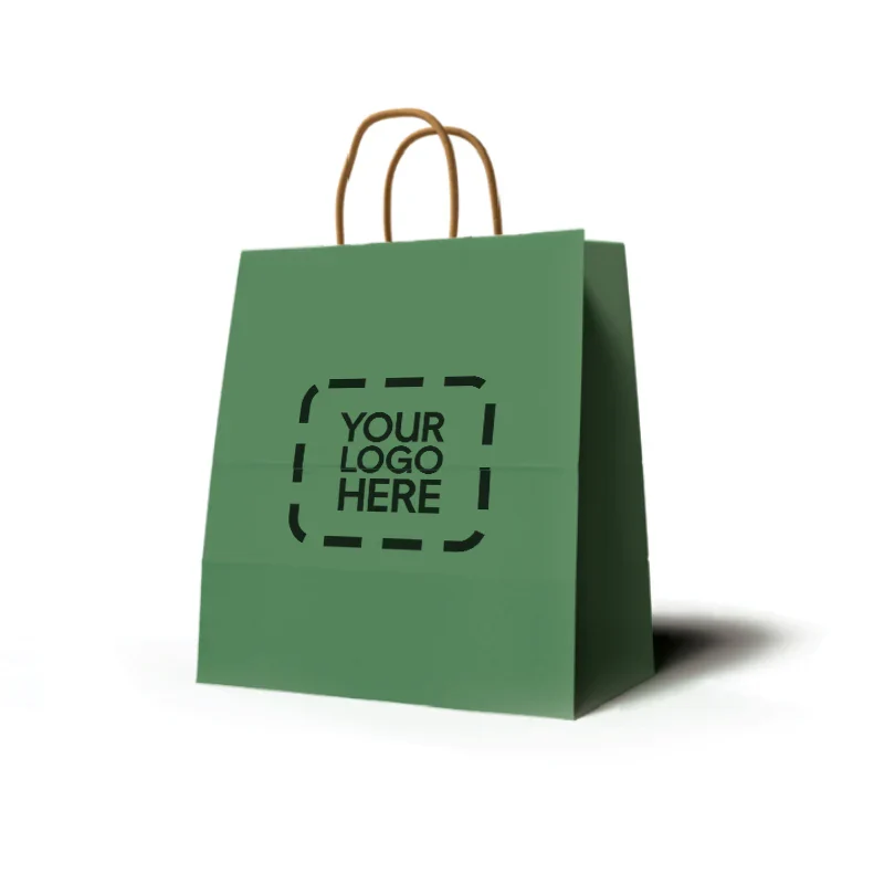 Paper / Kraft Bag Folded - 26 x 17 x 36 cm