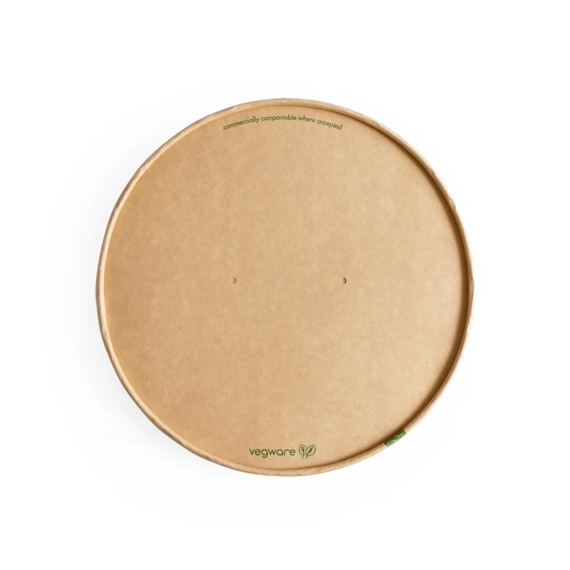 Cardboard Container Lid - 18.5 cm