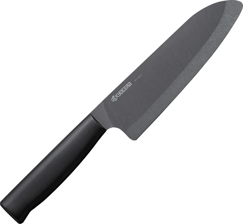 Kyocera Ceramic Santoku Knife 16cm Black CK-B160BK-AZ
