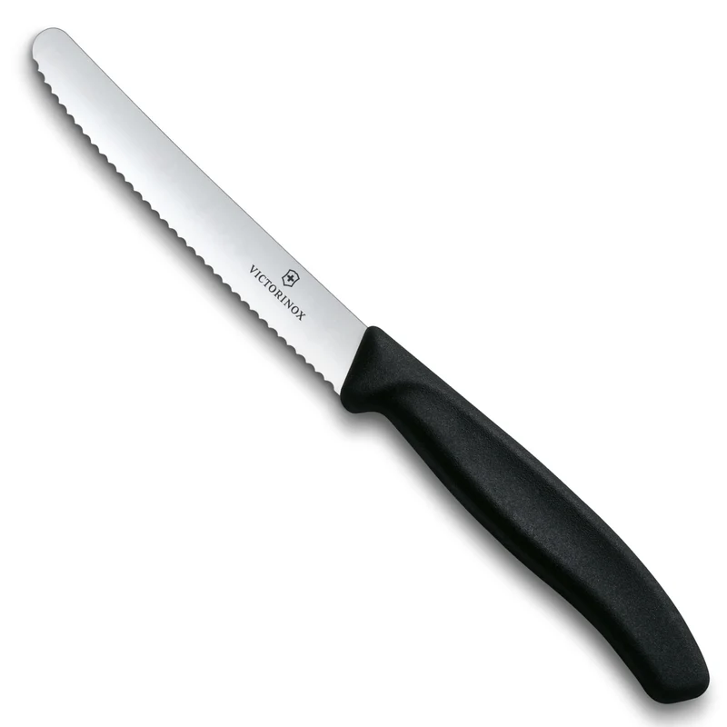 Victorinox Swiss Classic Tomato and Table Knife 11cm Black 6.7833-X1
