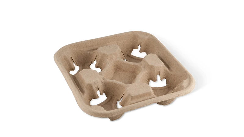 Paper / Kraft Tray - 220 x 220 x 49 cm