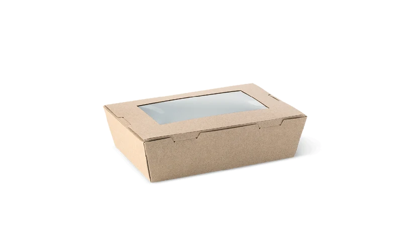Paper / Kraft Cup Lid - 120 x 88 x 37 mm