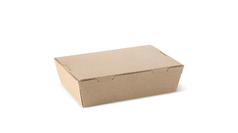 Paper / Kraft Clamshell - 150 x 100 x 45 mm