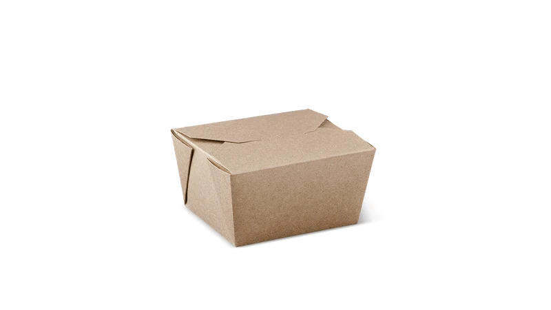 Paper / Kraft Clamshell - 105 x 90 x 63 cm