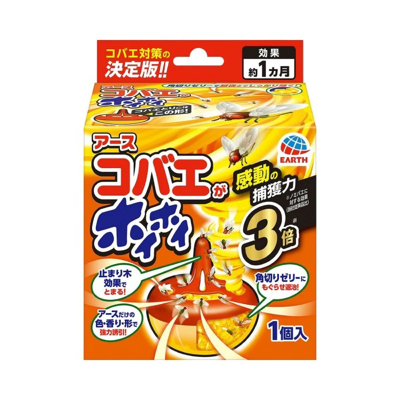 Earth Chemical Kobae ga Hoi Hoi Fruit Fly Trap