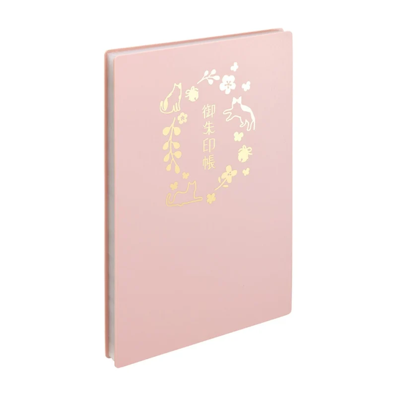 LIHIT LAB Goshuin Book Kakiochi Koubai 46 Sheets Storage