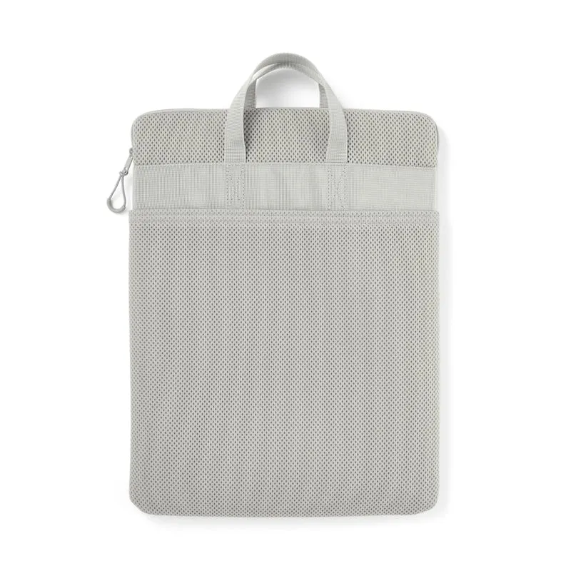 MUJI Polyester Vertical Cushioned Laptop Case for 14" Gray 84444692