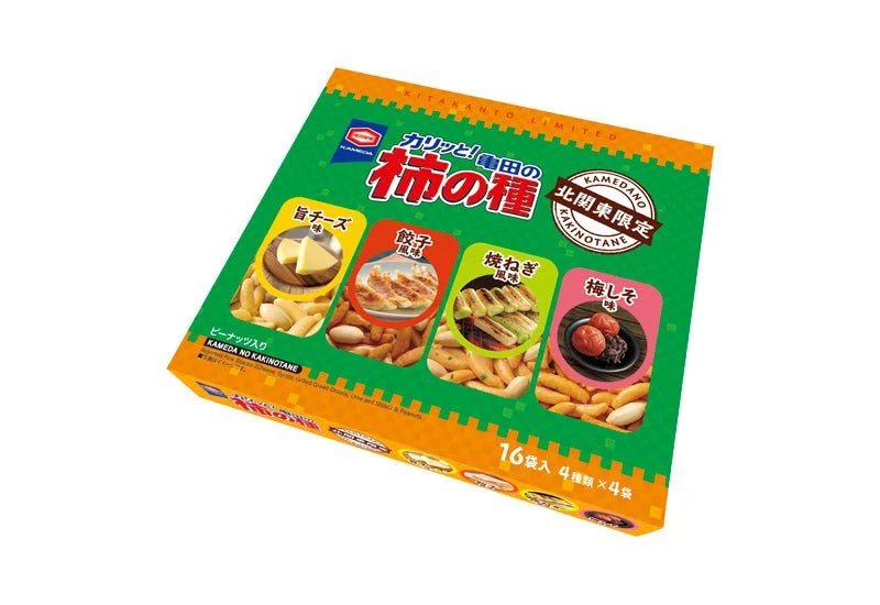 Kameda Seika Kaki no Tane North Kanto Limited 12g (x 16)