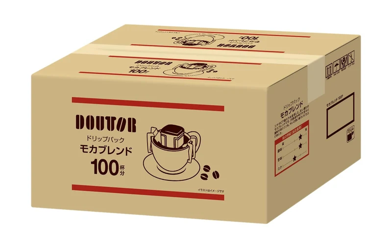 Doutor Coffee Drip Pack Mocha Blend 100 Cups
