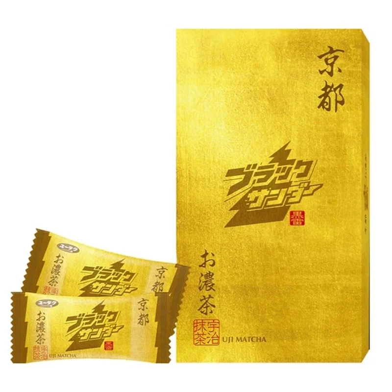 Kyoto Limited Black Thunder Rich Matcha Cookies Gift Pack 8 pcs