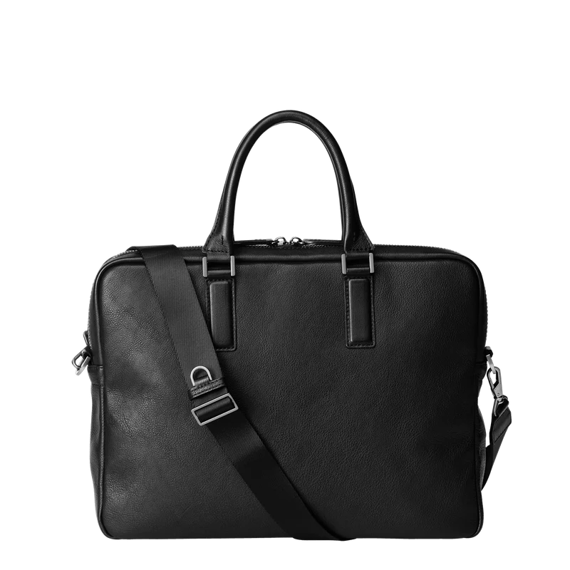 TSUCHIYA KABAN PROTECA 2-Way Smart Brief Waterproof Leather Briefcase Made in Japan