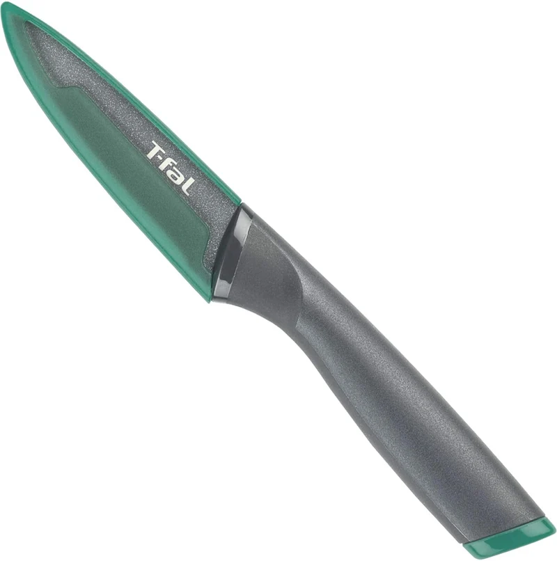 T-fal 9cm Paring Knife Titanium-Reinforced Coating Grip Handle Cover Included