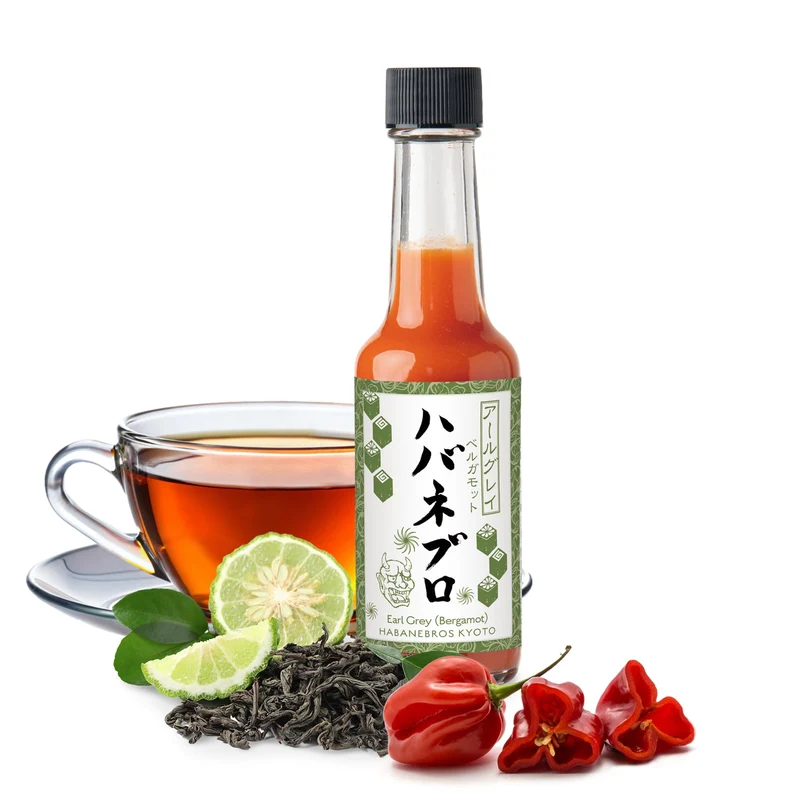 Habanebros Earl Grey Habanero Hot Sauce 60ml (Kyoto Habanero Bergamot)