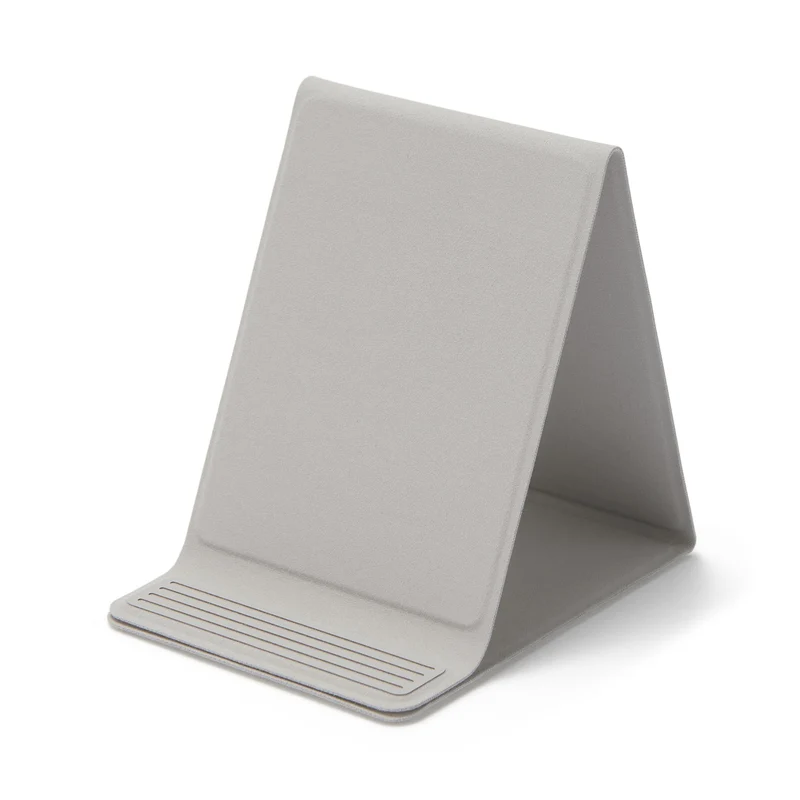 MUJI Folding Smartphone Stand 72×93×8 mm Light Gray