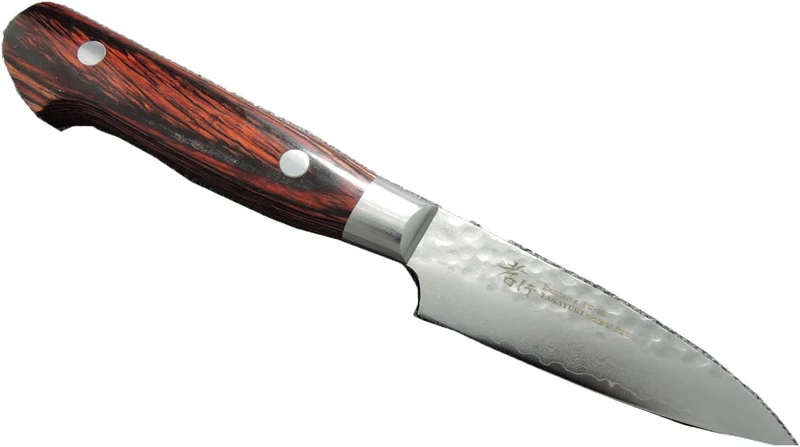 Sakai Takayuki Hammered Damascus 33 Layer Petty Knife 80 mm