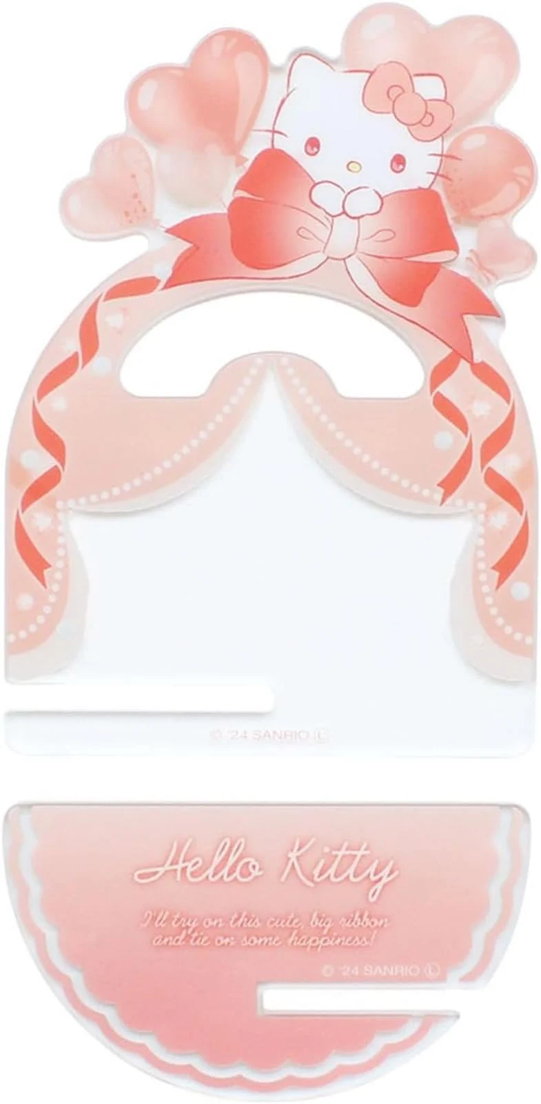 T's Factory Hello Kitty Acrylic Pin Badge Stand SR-5545210KT