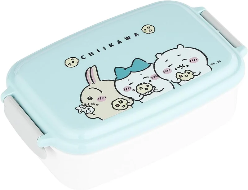 OSK PL-1R Chiikawa 500 ml Lunch Box with Divider - Microwave & Dishwasher Safe