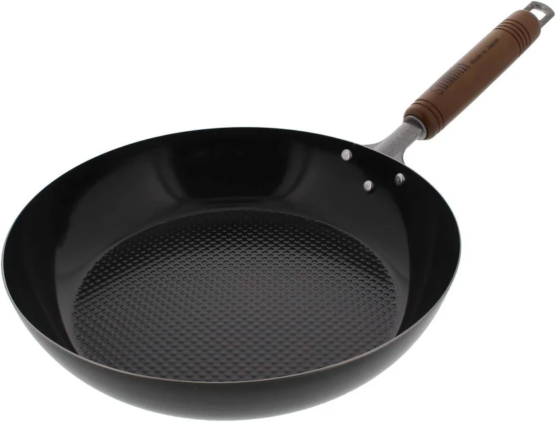 Summit Kogyo Embossed Frying Pan 20cm 22cm 24cm 26cm 28cm