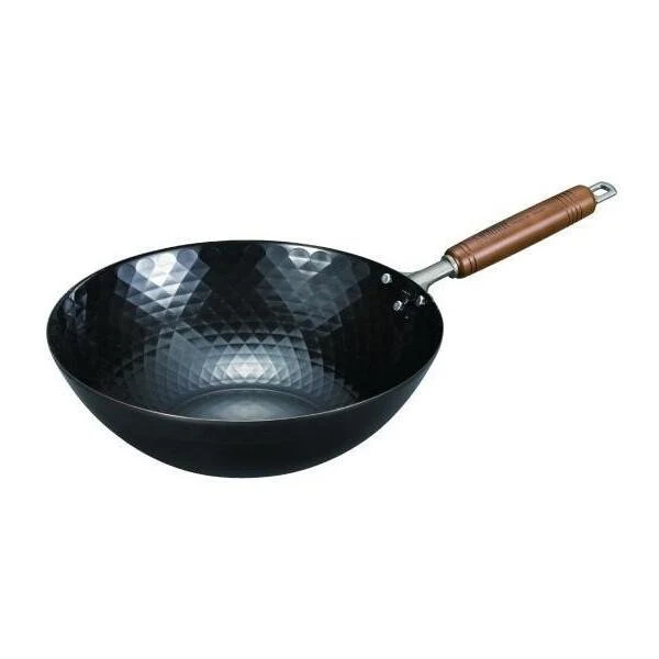 Summit Kogyo Diamond-Cut Beijing Wok 27cm 30cm 33cm