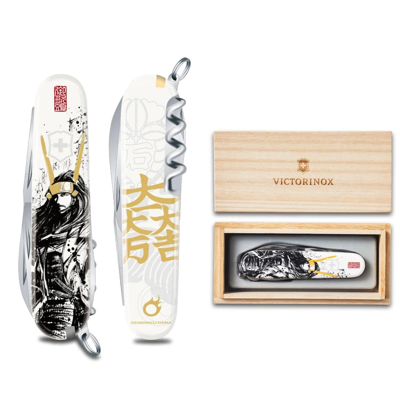 W11 SALE Victorinox Japan Limited Samurai Sengoku Ink Climber Swiss Army Knife 14 Functions Multi Tool 137037X3