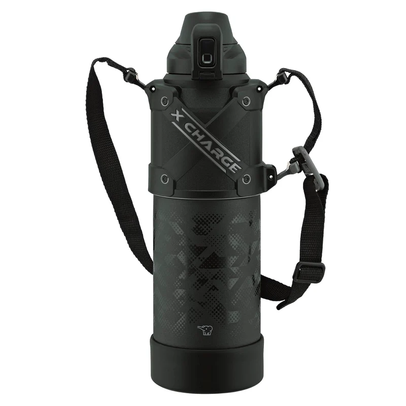 Zojirushi 1 5L Sports Bottle Shock-Resistant Easy-Clean Keeps Cold (Black)