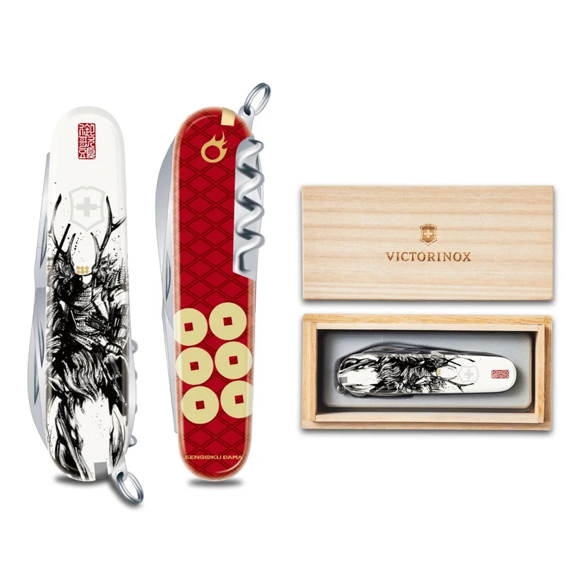 Victorinox Japan Limited Samurai Sengoku Ink Climber Sanada Yukimura Swiss Army Knife 14 Functions 137037X1