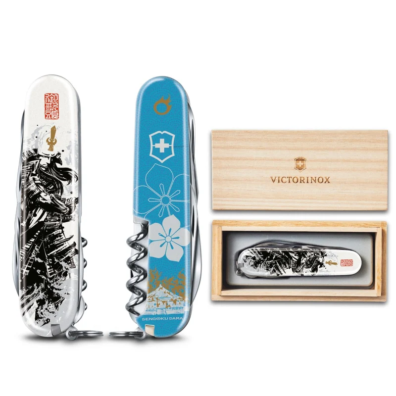 Victorinox Japan Limited Samurai Sengoku Ink Climber Akechi Mitsuhide Swiss Army Knife 14 Functions 137037X7