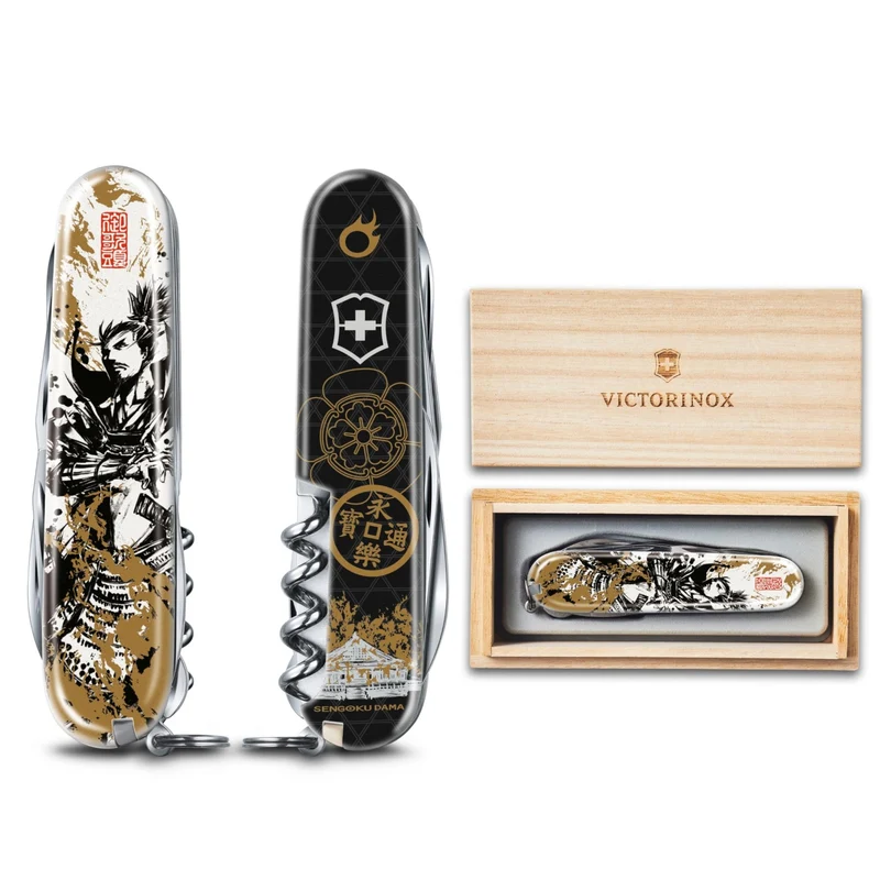 Victorinox Japan Limited Samurai Sengoku Ink Climber Oda Nobunaga Swiss Army Knife 14 Functions 137037X8