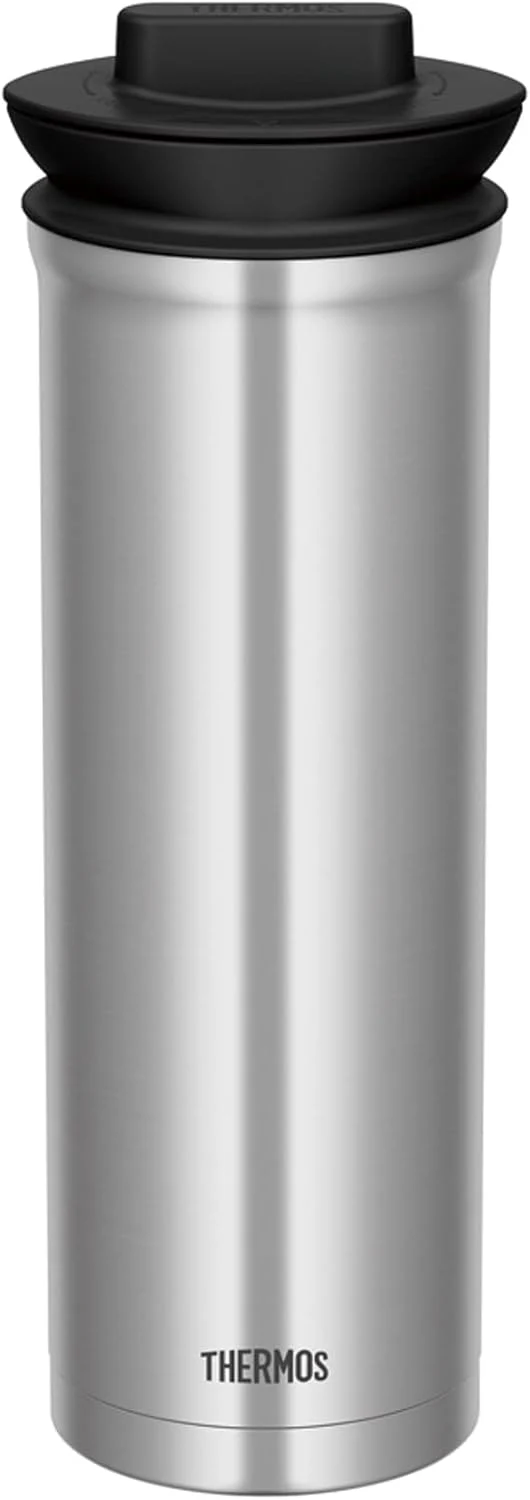 Thermos Stainless Steel Pot with Tea Pack Holder TTD-1000 Black 1.0L