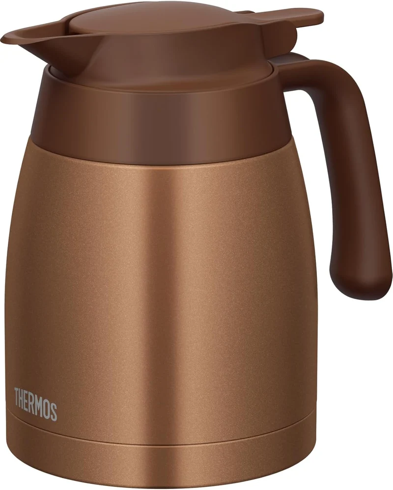 Thermos Stainless Steel Pot Insulated Tabletop Vacuum Bottle TTB-1001 1.0L