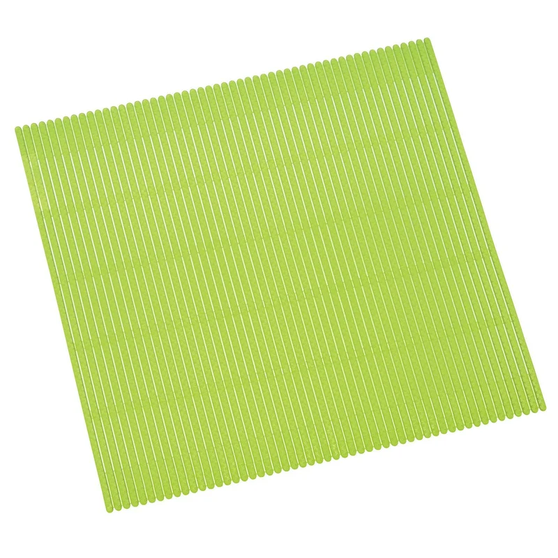 Shosan Industry Sushi Rolling Mat Double Embossed Hygienic Plastic CH-2020 Green Large
