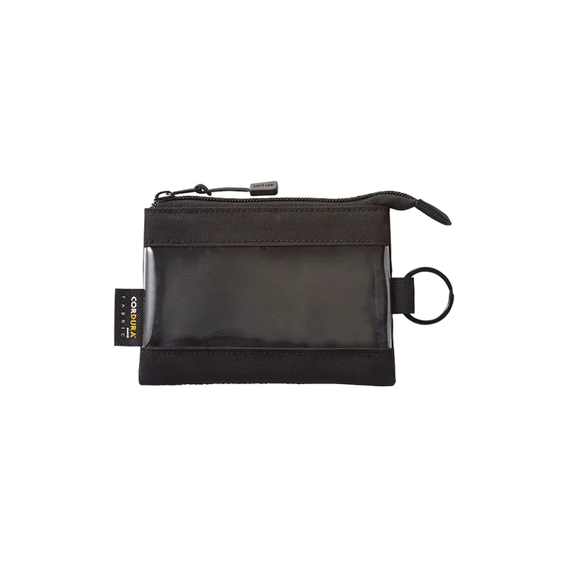 Lihit Lab Polyester Clear Card Case Card Size F7570-24 Black