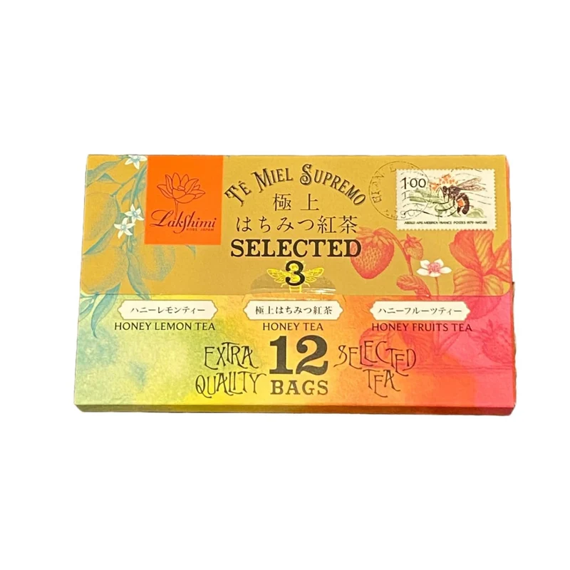 Lakshimi Te' Miel Supremo Premium Honey Black Tea Selected 3 Bags