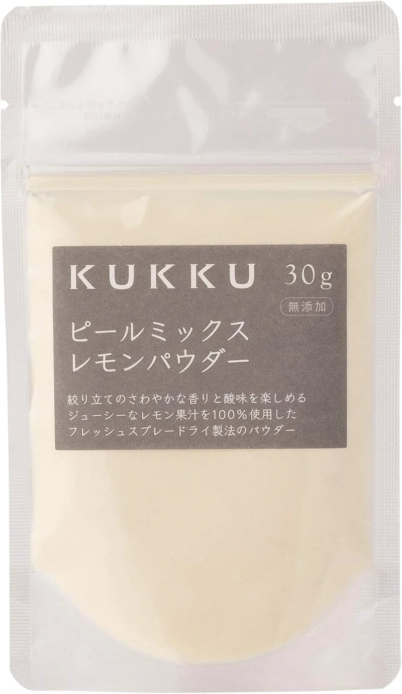 KUKKU Peel Mix Lemon Powder Natural Fruit Powder 200g