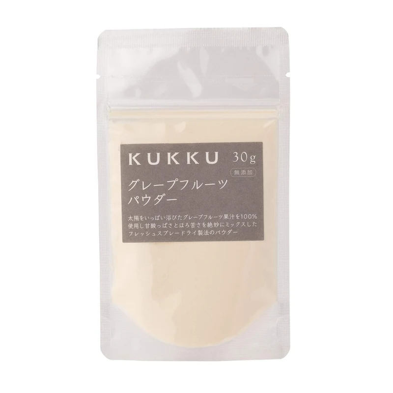 KUKKU Grapefruit Powder 30g Additive-Free Fruit Powder