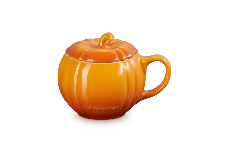 Le Creuset Pumpkin Mug with Lid 400ml Halloween dish