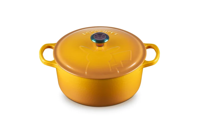 Le Creuset Pokémon Signature Cocotte Ronde 22cm (iridescent knob)