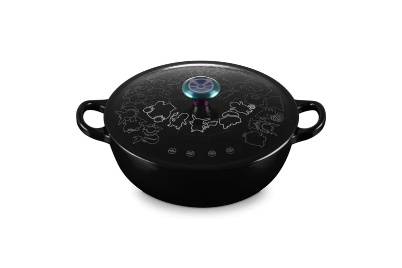 Le Creuset Pokémon Marmite 22cm iridescent knob Pokémon Collection