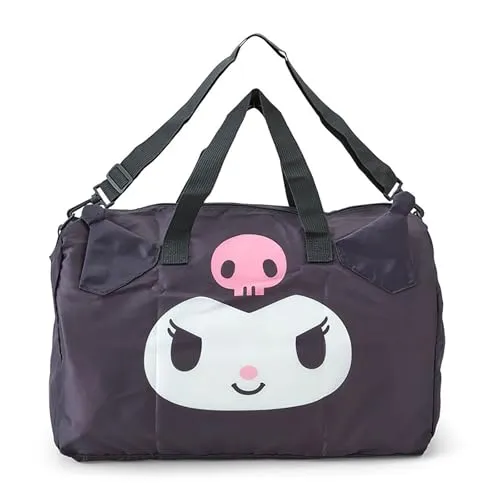 SANRIO Face Shaped Boston Bag Kuromi Travel Travel Bag 183857