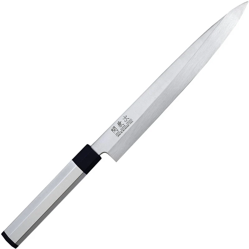 Sekikanetsugu Sashimi Yanagiba Knife 240mm Aluminum Handle 8022