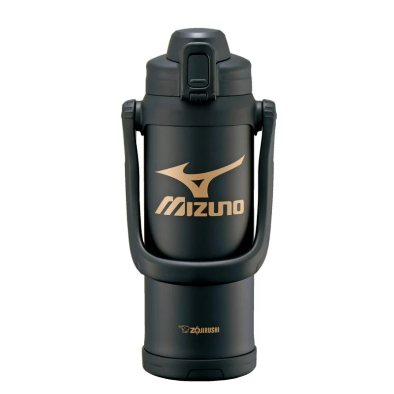 Zojirushi X Mizuno Stainless Steel Water Bottle Jug 2 06L Black SD-BX20-BA