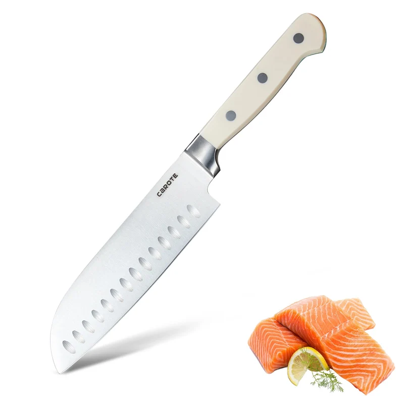 CAROTE Santoku knife 165mm stainless steel 165mm