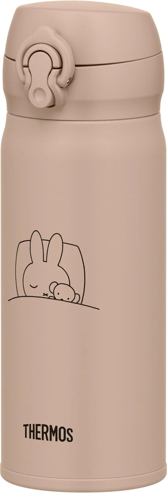 Thermos Water Bottle Vacuum Insulated Mobile Mug 400ml Miffy Milk Tea JNL-405B MKT