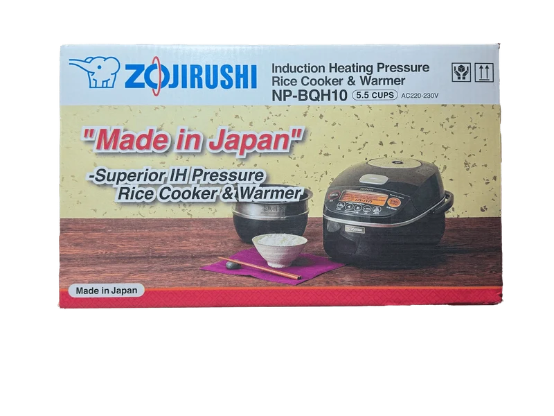 Zojirushi Pressure IH Rice Cooker 5 5-cup NP-BQH10 BA 220-230V Made in Japan