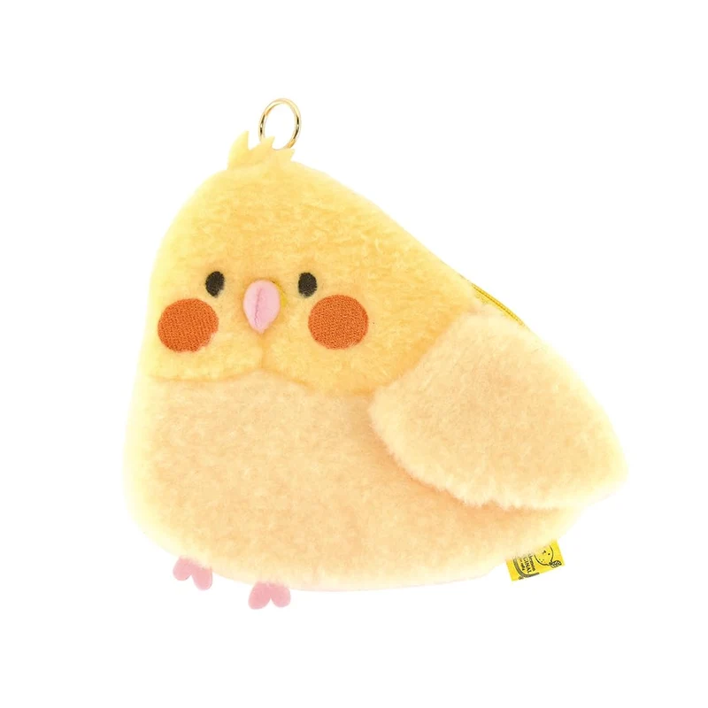 Powabiyori cockatiel flat pouch animal P-9222