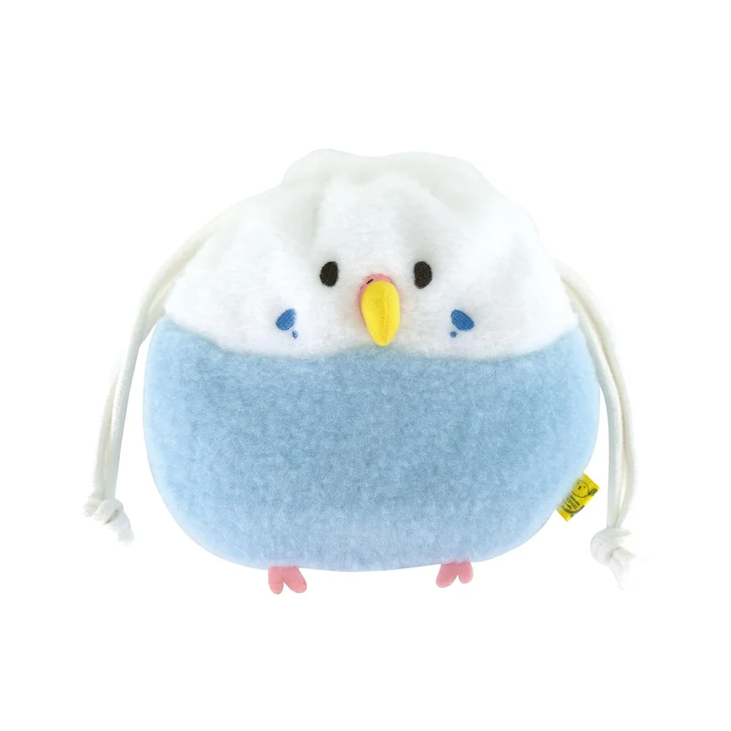Powabiyori Parakeet Blue Drawstring Animal P-9262