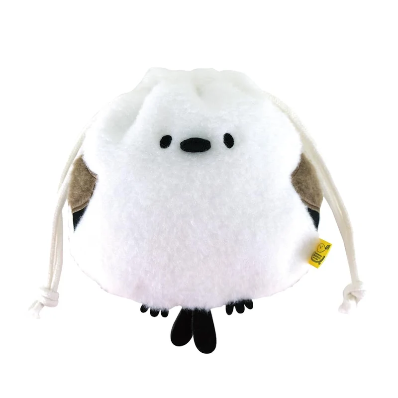Powabiyori Long-tailed Tit Drawstring Animal P-9272